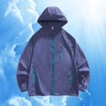 thumbnail image 2 of Jacket Men Mens Wool Coat Mens Small Fall Jacket Men Light Hoodie Jacket Flannel Coat Men with Hood Lightweight Running Rain Jacket Men 3x Rain Jacket Cold Weather Coat for Men Trading Jackets, 2 of 4