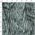 thumbnail image 3 of Soimoi Green Georgette Viscose Fabric Wild Animal Skin Print Sewing Fabric BTY 42 Inch Wide, 3 of 6