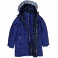 thumbnail image 3 of Women’s Warm Winter Coat Puffer Jacket with Hoodie Removable Fur, 3 of 5