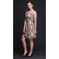 thumbnail image 2 of Bimba Robe Cocktail Florale pour Femme, Smockée, au-Dessus du Genou, Fluide, d'Été, Robe Soleil - Très Petit, 2 of 5