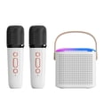 thumbnail image 1 of Machine de Karaoké avec Microphone Sans Fil Portable pour Adultes et Enfants Haut-Parleur de Karaoké BT Lumières RVB, 1 of 8