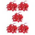 thumbnail image 2 of maskred Pack of 50 Brake Wires Aluminum Alloy Tail Caps Replacement Derailleur Shifter Cable Protector Ends Cycling Accessory Red 5Set, 2 of 6