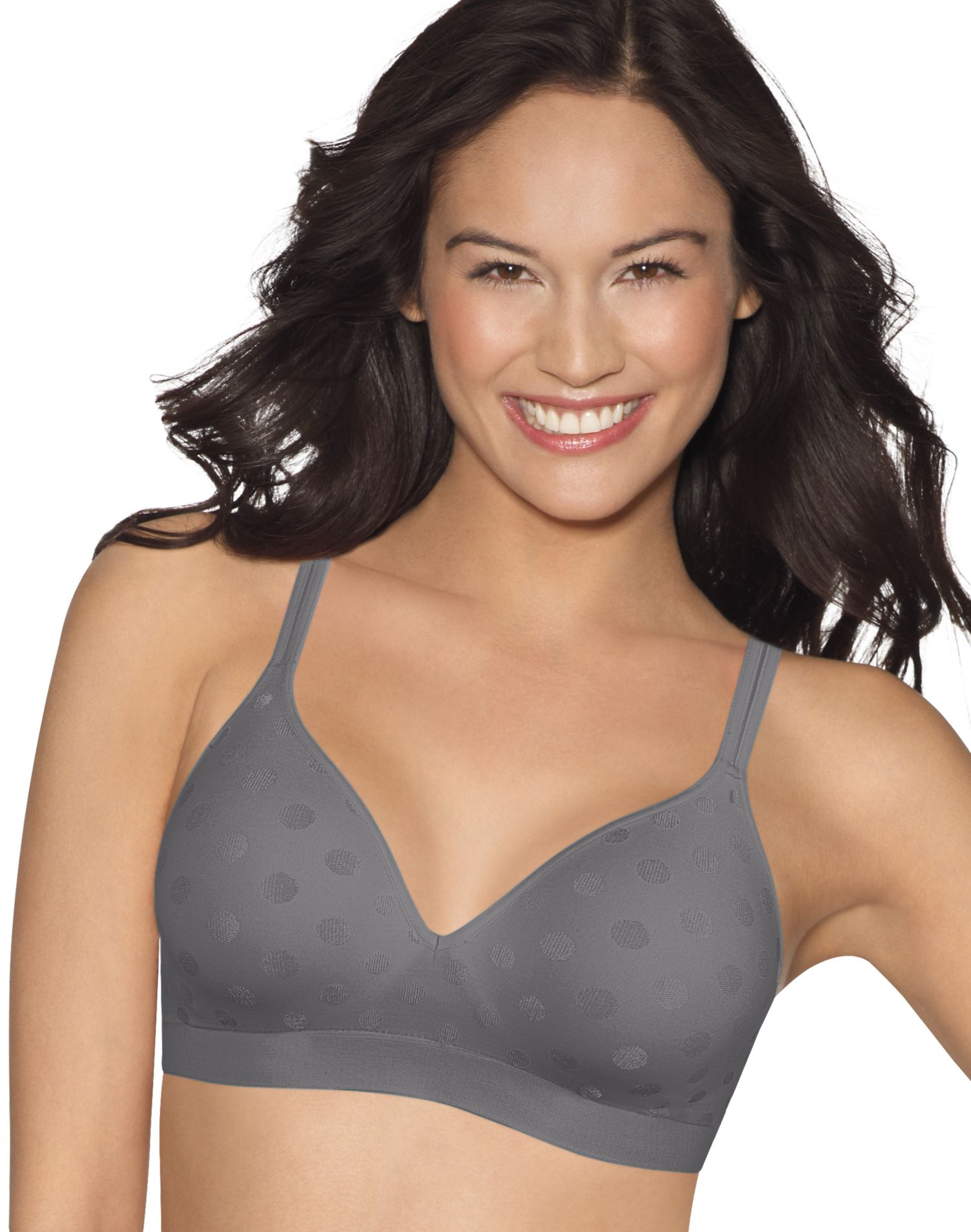 Hanes Womens ComfortFlex Fit Perfect Coverage Wirefree Bra - Best-Seller, XL