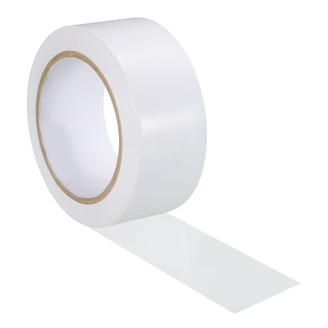 Unique Bargains Corrosion Protection Pipe Tape, 108 Ft x 1.8 Inch PVC Insulation Wrap Duct Tape Self Adhesive, White