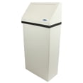thumbnail image 1 of Frost™ Wall Mounted Waste Receptacle, 11 Gallons, White, 1/Case, 1 of 1