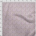 thumbnail image 4 of oneOone Georgette Viscose Red Fabric Floral Craft Projects Decor Fabric Printed By The Yard 42 Inch Wide, 4 of 4