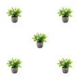 thumbnail image 3 of Redempat Plastic Easy To Clean Artificial Succulent Realistic Appearance Long-lasting Durability Eco-friendly white babysbreath 5Set, 3 of 6
