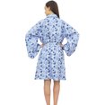 thumbnail image 3 of Bimba Kimono Robe à Imprimé Floral Violet Pâle pour Femme, Paréo/cache-Maillot de Demoiselle d'Honneur - 30, 3 of 5