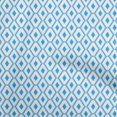 thumbnail image 1 of oneOone Polyester Spandex Light Blue Fabric Tribal Sewing Craft Projects Fabric Prints By Yard 56 Inch Wide, 1 of 4
