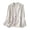 Beige, variant on Yuyuzo Cotton Linen Blazers for Women Long Sleeve Lapel Collar Buttons Solid Color Suit Jackets