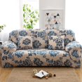 thumbnail image 1 of TFixol Stretchable Sofa Slipcover with Free Pillowcase, Durable Polyester Fabric, Multicolor Design, Fits 90-140cm Single Seats, Easy Installation Included, 1 of 6