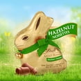 thumbnail image 2 of Lindt GOLD BUNNY Hazelnut Milk Chocolate Easter Bunny, 100g, 2 of 8