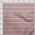 thumbnail image 2 of oneOone Viscose Chiffon Fabric Floral & Flying Swan Block Printed Fabric 1 Yard 42 Inch Wide, 2 of 4
