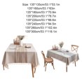 thumbnail image 2 of Wweixi Easy Care Tablecloth For Cafe Tables For Busy Environments Elegant Wedding Decor grey,1 135*220cm, 2 of 6
