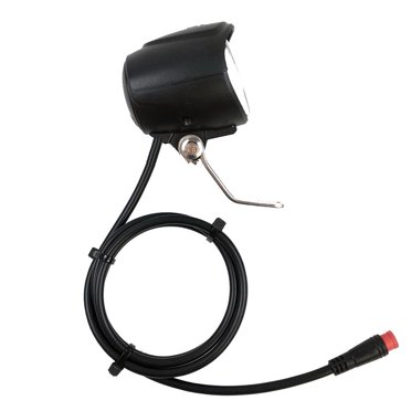 For Electric Bicycle Ebike Waterproof Led Light E Bike Front Light Headlight Waterproof connector