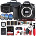 thumbnail image 2 of Canon EOS 80D DSLR Camera (Body Only) (1263C004) + EF 50mm Lens + 64GB + More(International Model), 2 of 7
