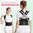 thumbnail image 2 of Posture Corrector Adjustable Breathable Men Women Students Back Support Shoulder Back Brace Anti-hunchback Correction Belt Strap, 2 of 8