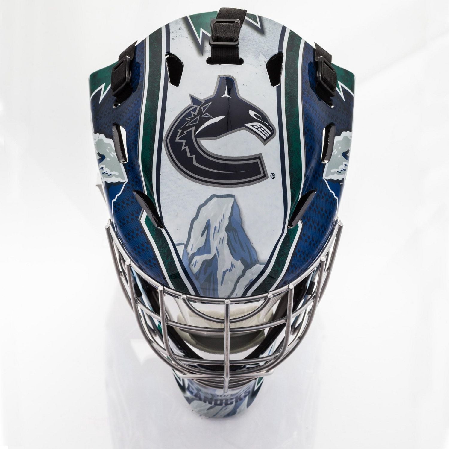 Masque de gardien de but des Canucks de Vancouver de la NHL de Franklin Sports