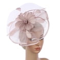 thumbnail image 1 of Women Hat Headwear Church Feather Clip Fascinators Hat Wedding Party Cap For, 1 of 3