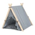 thumbnail image 4 of Pet Cat House, Great Ventilation Detachable Multifunctional Puppy Pet Cat Tent  For Home, 4 of 8