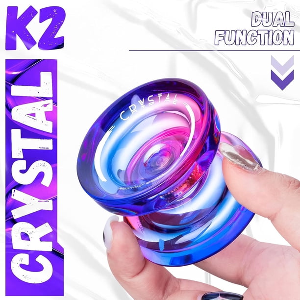 MAGICYOYO V8S Yoyo Professionnel – Réactif/non Réactif, Aluminium, Pour Débutants Et Confirmés Dès 8 Ans