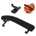thumbnail image 4 of Soft Black Rubber Violin Shoulder Rest, Comfortable Adjustable Violin Shoulder Rest, For Violin 3/4 4/4, 4 of 8