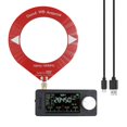thumbnail image 1 of Bunblic SI4732 Mini Radio Compact Headphone Jack Broadcasting for Backpacking Hiking Black Red, 1 of 8