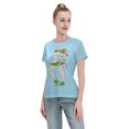 thumbnail image 4 of T-Shirt Basique à Manches Courtes pour Femmes Sailor Moon Makoto Kino, 4 of 6
