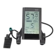thumbnail image 1 of Electric Scooter LCD Display Panel, Electric Bike LCD Display Easy To Install 5pin Waterproof Connector  for Outdoor, 1 of 7