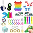 thumbnail image 4 of ITFABS 30Pcs Sensory Toys Set, Stress Relief Finger Training Dimple Games Kit, 4 of 9