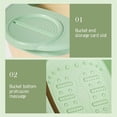 thumbnail image 4 of Cagogo Foldable Foot Bath Bucket, Portable Foot Spa Bucket With Massage Acupoints And Lid, Collapsible Foot Soaking Tub For Home Use, Deep Foot Bath Basin For Relaxation And Circulation, Foldable, 4 of 9