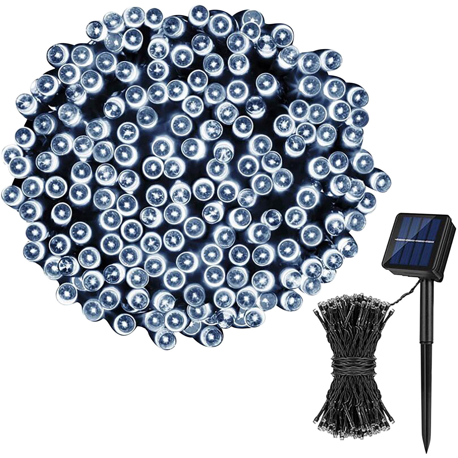 Aidoshy LED Solar Lamps String Christmas Wreaths Wedding Decoration Light,Solar Street Lights Outdoor