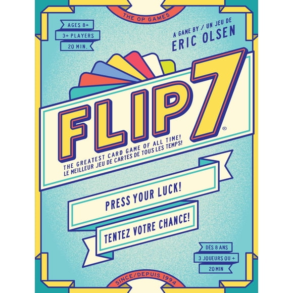 USAopoly Flip 7 - 2e édition jeu de cartes