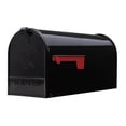 thumbnail image 1 of Gibraltar Mailboxes Elite Steel Large Residential Post Mount Mailbox, Black, 1 of 7
