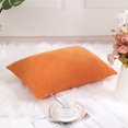 thumbnail image 3 of Unique Bargains Soft Corduroy Corn Striped Decorative Throw Pillow Cover, 3 of 9