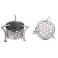thumbnail image 3 of LIXADA Titanium Camping Ultralight Pocket Outdoor Folding Wood Burning Camping Pot Holder BBQ Firewood Bracket, 3 of 7