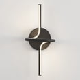 thumbnail image 5 of Artika Swirl Modern LED Wall Sconce Matte Black Indoor Adjustable Brightness, 5 of 5