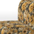 thumbnail image 4 of Designart "Sunny Rustic Tournesol Field I" Chaise d'Appoint Jaune à Fleurs - Fauteuil Cottage pour Salon, 4 of 7