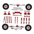 thumbnail image 1 of Bunblic Front Rear Axle DIY Kit 1/12 RC Car Upgrade Parts Metal Screws Fixings Drive Shafts RC Car Accessories for MN82S MN82T Red, 1 of 8