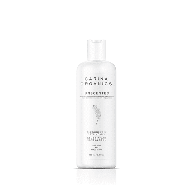 Carina Organics - Gel Coiffant Sans Alcool, 250 ml / Fragrances Multiples