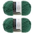 thumbnail image 1 of MAINSTAYS 2 Pack Forest Green Thick Yarn, 1 of 4