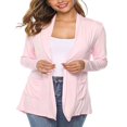 thumbnail image 2 of Women Cardigan  Solid Color Long Sleeve Knitwear, 2 of 7