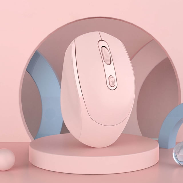 Wireless Gaming Mouse 2.4Ghz Wireless Bluetooth 5.1 Gaming Mouse Wireless Optical Gaming Mouse 1600Dpi Silent Mouse (Battery Version) Bluetooth Gaming Mouse