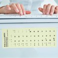 thumbnail image 3 of MasteelfCA 1 Feuille Autocollant de Clavier Phosphorescent Autocollant de Remplacement pour Clavier Allemand, 3 of 8