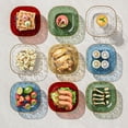thumbnail image 1 of Sentmoon 5.9 Inch Plastic Dessert Plates, Lightweight Snack Bowls for Candy, Fruit,Parties,Picnics and Outdoor Use, 1 of 7