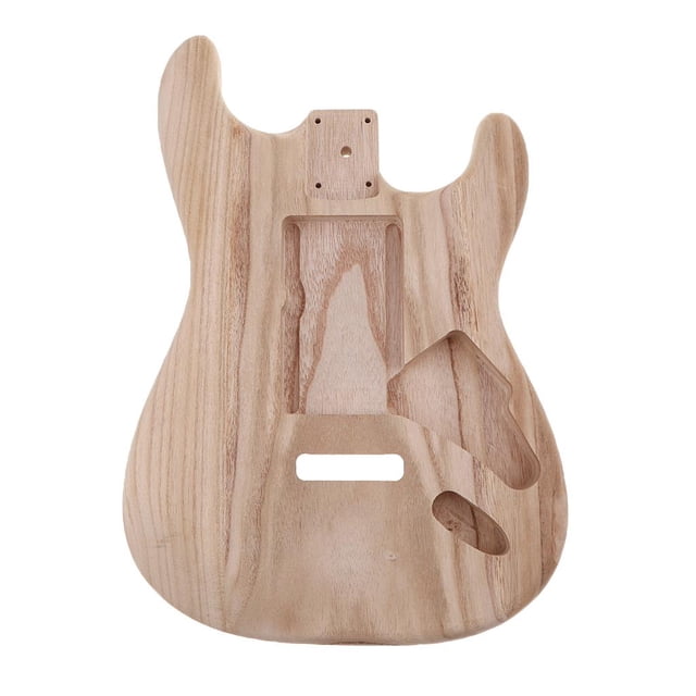 Unfinished Guitar Body for ST Electric Guitar DIY Parts Accessories Material