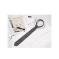 thumbnail image 5 of INSPIRE CHIC Men's Self-Tied Solid Color Formal Slim Ties Dark Gray, 5 of 5