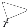 thumbnail image 2 of FLAMEEN Collier Pendentif, Bijoux Cou Durable, Sûr et Antirouille, Collier de Style Roman Hommes, pour les Parties de Rassemblement, 2 of 8