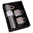 thumbnail image 1 of Czzoypi Double Wall Vacuum Insulated Cup Set, Stainless Steel Travel Mug with Tea Infuser Lid, 6-Hour Hot & 12-Hour Cold Temperature Retention for Coffee Tea Office Outdoor, Silver, 1 of 7