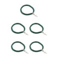 thumbnail image 3 of VONKY Unisex Cross Pendant Bracelets For Fashion Forward Individuals Lightweight Gift blackish green 5Set, 3 of 6